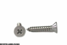 Schraube Aussenspiegel klein Metallfuss Blechschraube