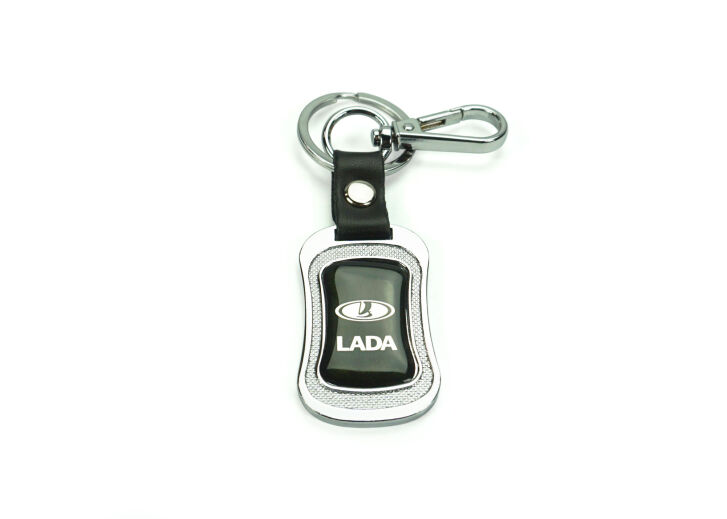 Schlüsselanhänger Lada Twin black Chrom