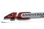 Heckschrift Emblem "40 Anniversary" für Heckklappe Lada Niva