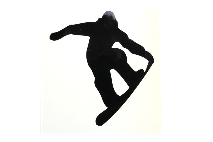 Aufkleber "Partisan Snowboarder"