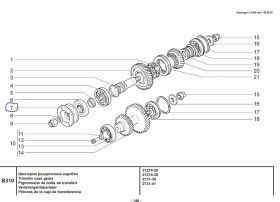 Differentialflansch Anschluss Kardanwelle - Lada Niva /...