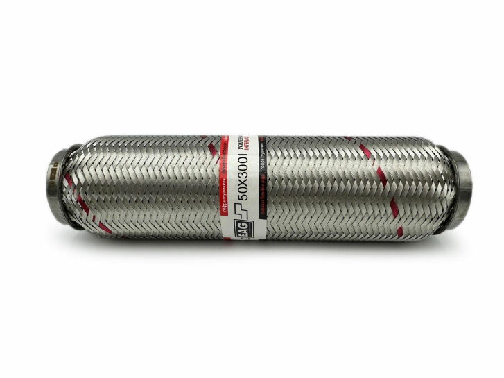 EAG Flexstück Flexrohr (50x300mm) Auspuffrohr - Interlock und Außen-Gewebe